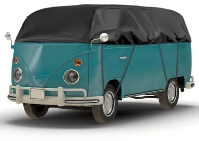 Zdjęcie produktu dla Omgoods - Wodoodporny daszek samochodowy do VW T2, odporny na promieniowanie UV i zapewniający ochronę