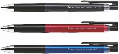 Produktbild von Pilot Synergy Point 0.5 - 3er-Set schwarz, rot, blau