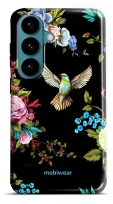 Produktbild von Handyhülle für Galaxy S26, Mobiwear Elite Pro, Nachtkolibri