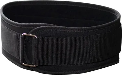 Produktbild von Gewichthebergürtel, verstellbarer Taillenschutz, Kraftstützbund für Fitness, Sport, M (Taille 77–93 cm), Schwarz