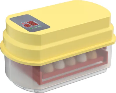Image de Wiltec Couveuse automatique – 100 W – pour 15 oeufs – à Retournement automatique – Appareil à couver Incubateur Couvoir Éclosoir Éleveuse oisillons