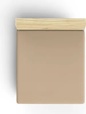 Produktbild von L'Essentiel Linge de Maison, Beige, Ranforce Doppel-Spannbettlaken (FR) (IT) (ES) (DE), Beige, 100% BAUMWOLLE, 140 x 190+30 cm