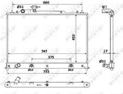 Image de Radiateur, refroidissement du moteur