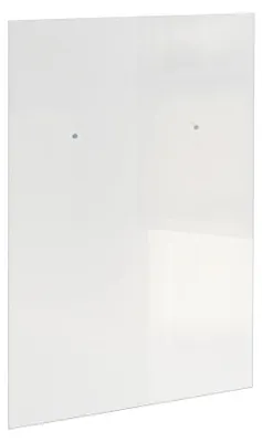 Productafbeelding van Polysan ARCHITEX temperato glas, helder, 1105x1997x8 mm, met gaten voor handdoekhouders
