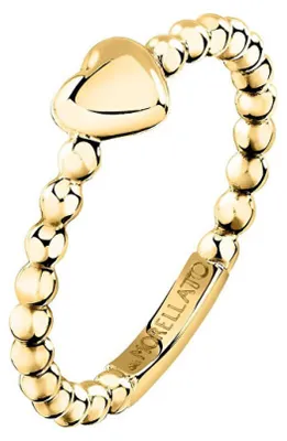 Produktbild von Zarter vergoldeter Ring mit Herz Talismani SAIX29 - Umfang: 52 mm.