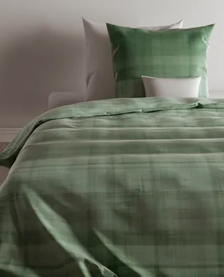Produktbild von Zo!Home Bettwäsche Marley 1 Bettwäsche 140x220cm + 1 Kopfkissen 60x70cm 100% Baumwolle Green