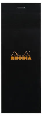 Image de Rhodia 82009C bloc-notes 80 feuilles Noir