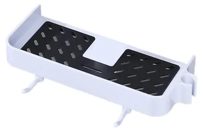 Produktbild von Duschablage zum Hängen ohne Bohren Weiß 27,5 cm ABS