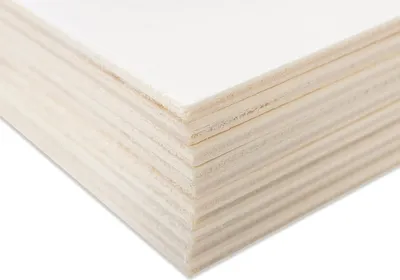 Produktbild von Creative Deco 10 x A3 Sperrholzplatte 4 mm Pappelsperrholz 420 x 300 (+/- 0,5) mm für Laubsäge, Brandmalerei, Laserschnitt, CNC-Fräsen