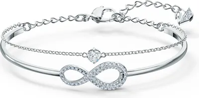 Produktbild von Swarovski Damen Armreif Infinity weiß 5520584