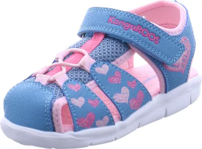 Produktbild von Kangaroos Mädchen Sandale K-Tiffy blau pink