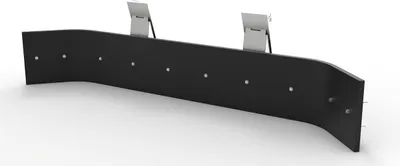 Produktbild von Joma-Tech Schmutzschieber ecoLine mit Euroaufnahme - Verzinkt in 2550mm Breite