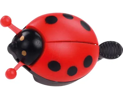 Immagine prodotto di Filmer 41.003 Campanello da bicicletta per bambini MTB Campanello da bicicletta Beetle Design Ladybird