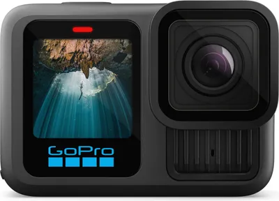 Produktbild von GoPro HERO13 BLACK Action-Sportkamera 27,6 MP 5,3K Ultra HD CMOS 25,4 / 1,9 mm (1 / 1,9 Zoll) WLAN 121 g