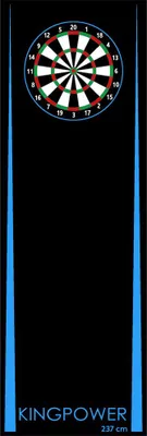 Image de Dart Tapis 237 x 80 cm Fléchettes Tournoi Paillet Kingpower
