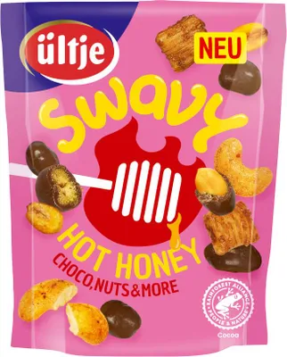 Produktbild von ültje Swavy HotHoney Snackmix pikante honigsüße Highlights 140g