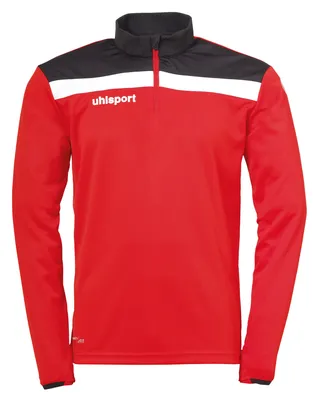 Produktbild von Uhlsport Offense 23 Ziptop Herren - Rot / Schwarz / Weiß