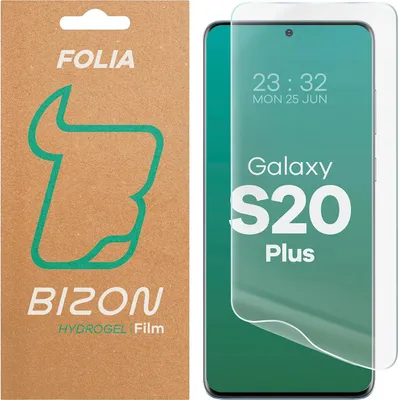 Produktbild von Hydrogel Folie für den Bildschirm für Galaxy S20 Plus, Bizon Glass Hydrogel Front, 1 Stück