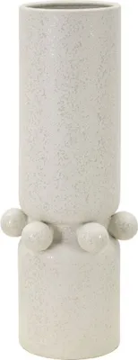 Obrázek produktu pro Mauro Ferretti váza bubliny Ø 15,5x41 cm krémová
