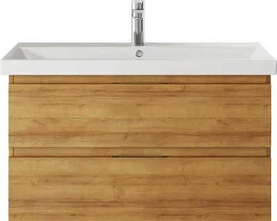 Produktbild von pelipal Waschtischunterschrank Xpressline 4035 BxHxT 86 x 48,2 x 43,5 cm Frontfarbe eiche riviera 4035.478602