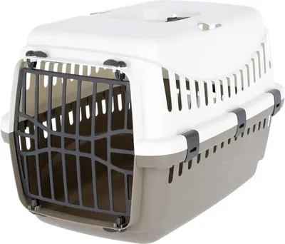 Immagine prodotto di Kerbl 81346 Scatola da trasporto Expedion, 45 x 30 x 30 cm, plastica, grigio/crema