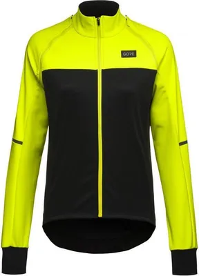 Produktbild von Gore Phantom Jacket Damen schwarz-gelb neon größe M (40) 100821-9908-40
