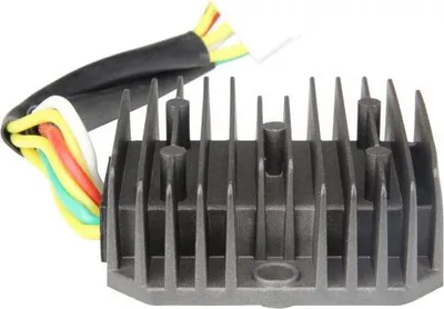 Obrázek produktu pro Regulátor napětí usměrňovač 12V (AC verze) 6-pólový pro 4T 50 125 150cc Čína GY6 / Kymco 139QMB QMA 152QMI 157QMJ