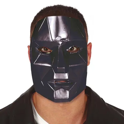 Produktbild von Villain the Gamer Maske schwarz