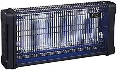 Obrázok produktu pre Lampa na hubenie komárov EDM 06523 Black Power Black 2 x 15 W 54,2 x 10 x 26,5 cm