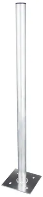 Produktbild von PremiumX Standfuß 100cm Ø 50mm Aluminium SAT Antennenmast Mastfuß
