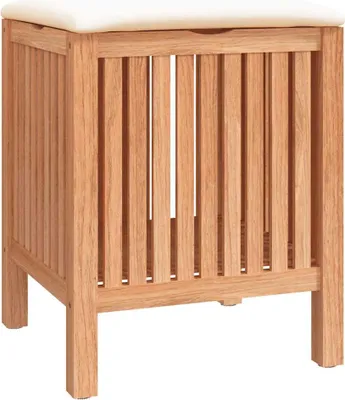 Obrázok produktu pre vidaXL Kúpeľňová stolička 40,5x40x52 cm masívne drevo orech