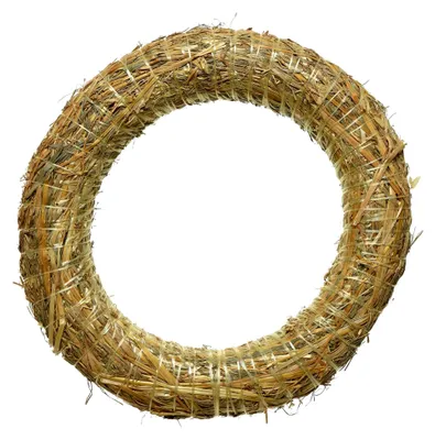 Produktbild von Strohkränze, Strohrömer, Türkranz, Deko-Kranz, Kranz-Rohling - Verschiedene Durchmesser wählbar - 50 cm