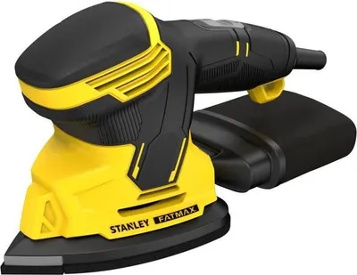 Image de Ponceuse de Finition Filaire Stanley Fatmax, 120W, SFMEW210S-QS, Avec Abrasifs