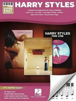 Produktbild von Harry Styles - Super Easy Songbook for Piano