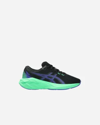 Immagine prodotto di ASICS NOVABLAST 5 GS, scarpe da corsa per bambini, colore nero/cobalto, taglia 35,5