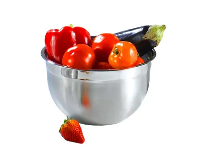 Produktbild von Schüssel - Silberfarben - Edelstahl - Ø 22 cm