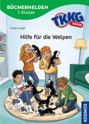 Produktbild von TKKG Junior, Bücherhelden 1. Klasse, Hilfe für die Welpen