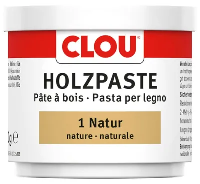Produktbild von Clou Holzpaste 150 g natur