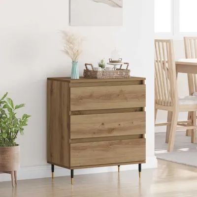 Produktbild von vidaXL Sideboard Artisan-Eiche 60 x 35 x 70 cm Holzwerkstoff