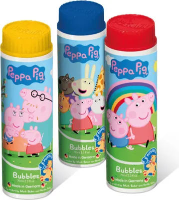 Produktbild von PUSTEFIX Seifenblasen Dose Peppa Pig 70 ml