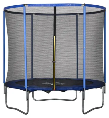 Immagine prodotto di Trampolini – Trampolini per fitness – Trampolini da giardino – Trampolini da interno – Rete di sicurezza – Diametro 244 x 240 cm