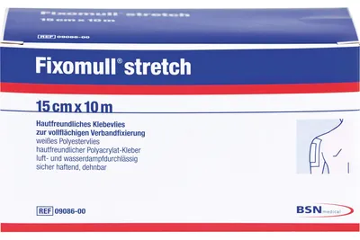 Produktbild von Fixomull stretch 10 m x 15 cm hautfreundliches Klebevlies, 1 St. Pflaster