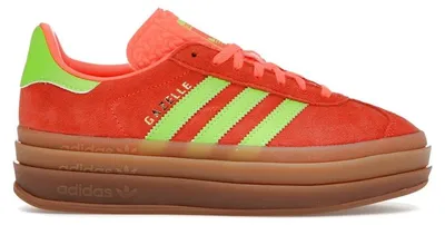 Imagen del producto de adidas Gazelle Bold, color naranja solar y verde solar (para mujer) - Talla 42 (UE)