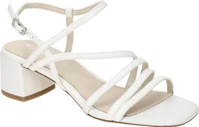 Produktbild von Tamaris 28211 Damen Sandalette - Riemchen Sandalen weiß Elegant NEU