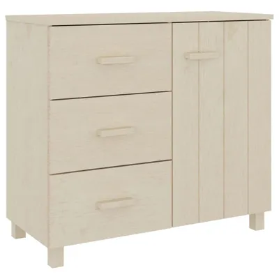 Obrázek produktu pro Příborník HAMAR medově hnědý 90 x 40 x 80 cm masivní borovice