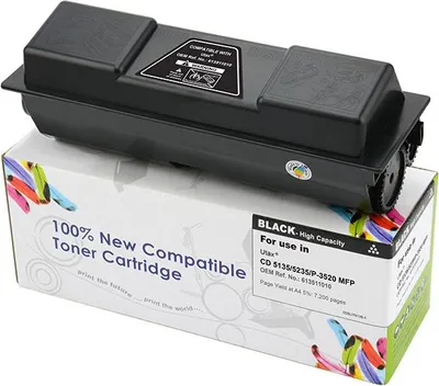 Produktbild von Tonerkartusche Web Schwarz Utax CD5135, CD5235 Ersatz 613511010