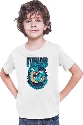 Obrázek produktu pro Dětské Triko Japan Anime Manga Pokemon Gyarados, 3-4 Jahr - 104 / Bílý