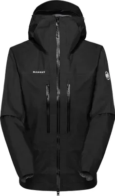 Produktbild von Mammut Taiss Light HS Hooded Jacket Women - ultraleichte Hardshell für alpine Einsätze, Farbe:black, Größe:XS