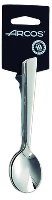 Kaffeelöffel-Set, 6 Stück, Edelstahl 18/10, Monoblock, 140 mm, Silber