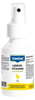 Produktbild von 100 ml Canina Petvital Lebensvitamine für Nager